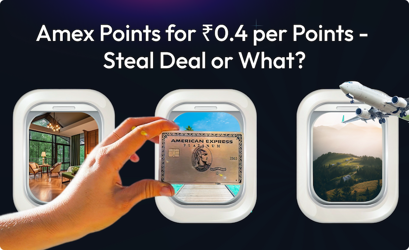 Boost Your Rewards: Get Amex Points at Just ₹0.40 Each!