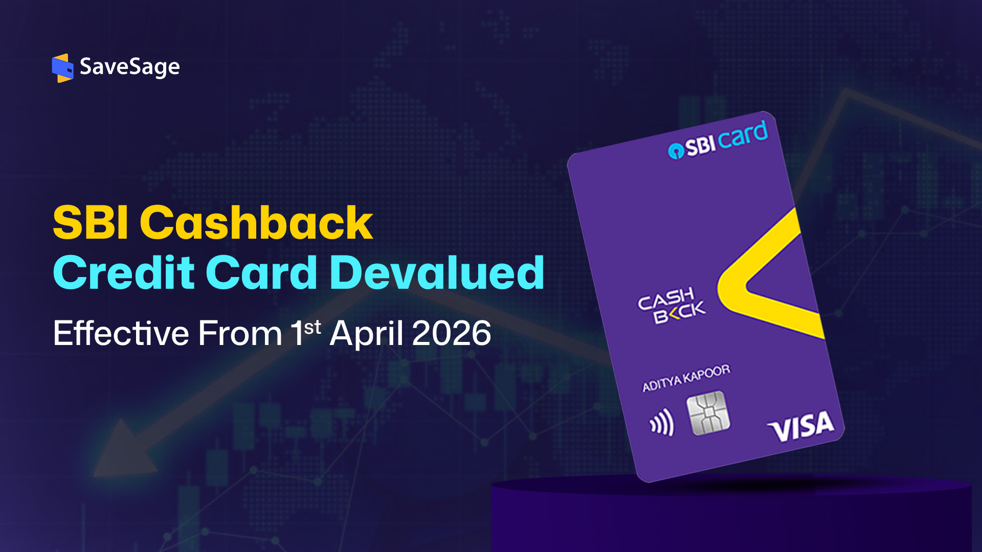 SBI Cashback Card Devalued from 1 April 2026
