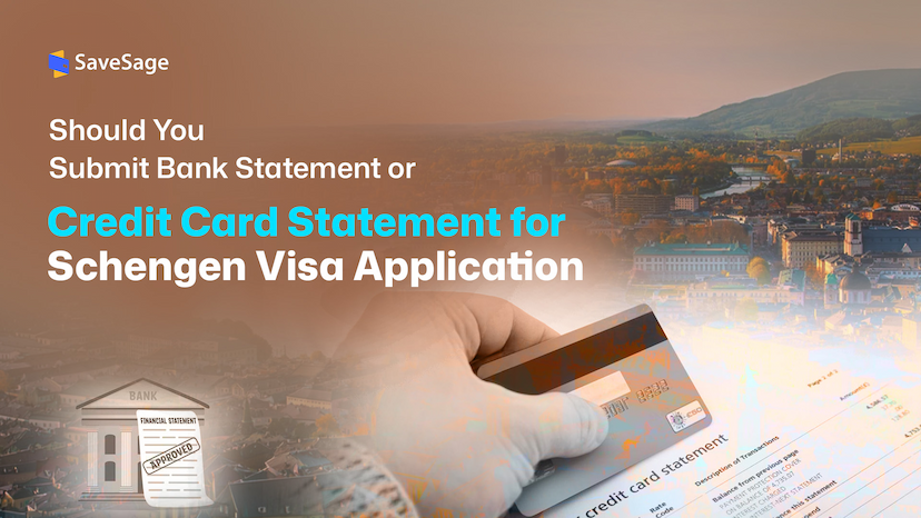 Schengen Visa: Should You Submit a Bank Statement or Credit Card Statement?