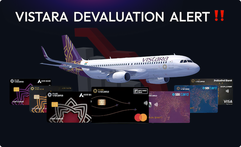 Vistara Co-Branded Cards Devaluation